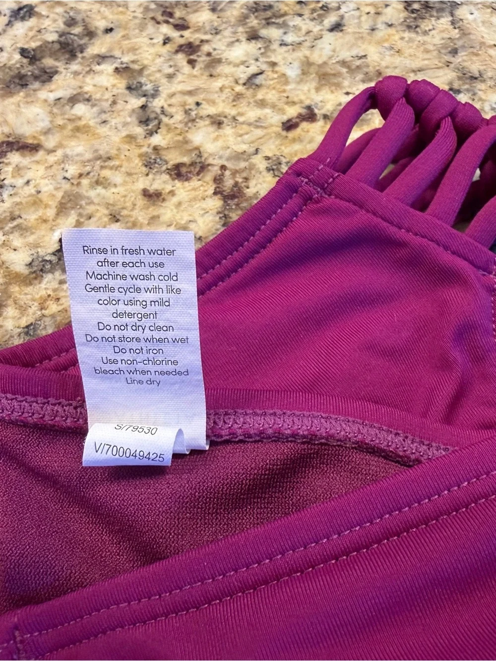 Athleta Women’s Magenta Bikini Briefs - Classic Comfort size medium